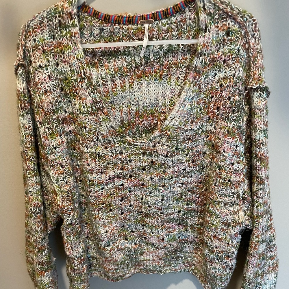 Free People Multicolor Sweater